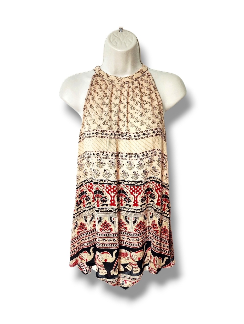 Fashion Web Bohemian Style Open Side Halter Top | 2X